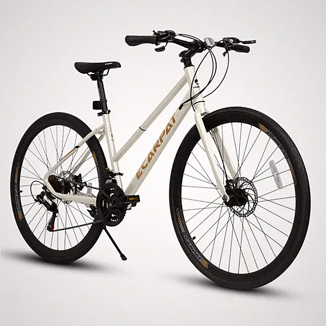 21-Speed 700C Road Bike with Disc Brakes, Wide Tires, for Men & Women