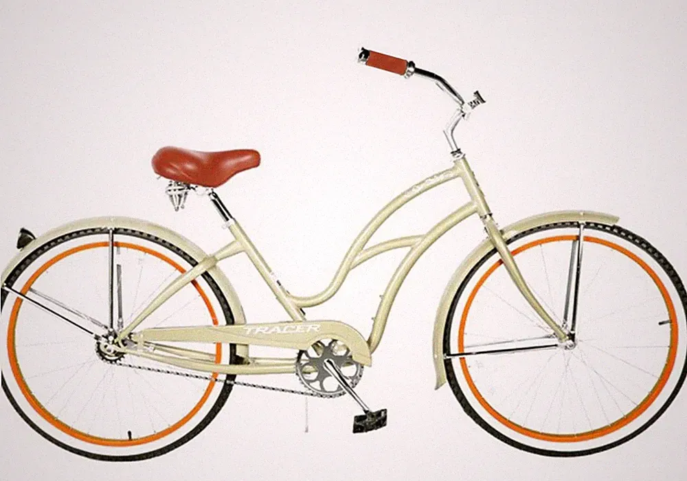 26" Beach Cruiser Bike For Women Single Speed City Commute Bicycle Coaster Brake