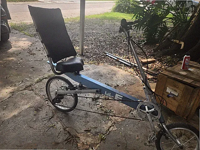 Bike E Vintage Recumbent Bicycle