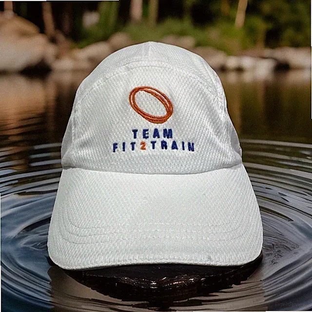 Dallas Triathlon Club Team Fit2Train Bike Mart Run Cycle Swim Baseball Cap
