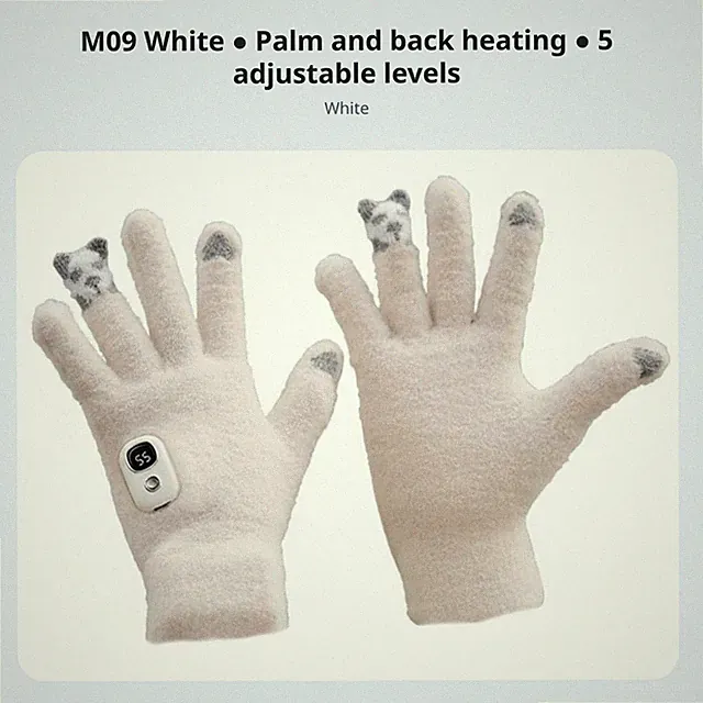 Heated Bike Gloves, Breathable, Women, Protection