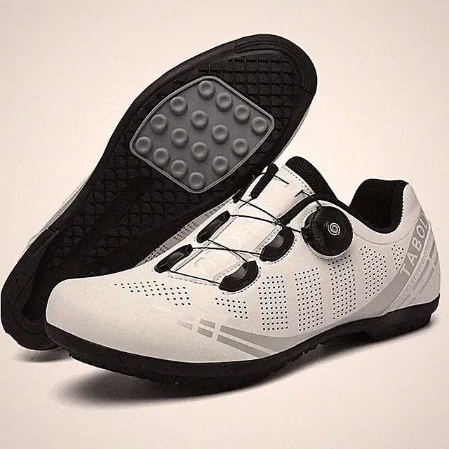 Mountain Bicycle Racing Shoes Men's Flat Road Cycling Speed Sneakers Lock Pedals