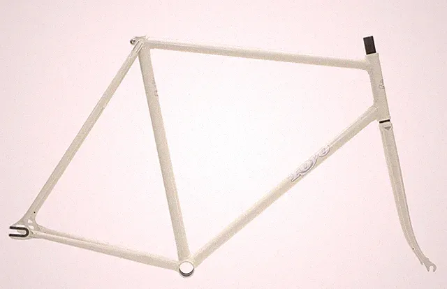 Toyo Deluxe Track Fixed Gear Frameset Cream 55cm Kaisei 022 Nagasawa NOS *Blem*