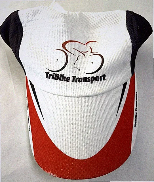 Tri Bike Transport Triathlon Headsweats Performance White Biking Hat Adjustable